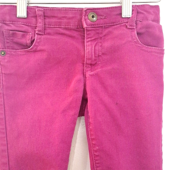 Girls Pink/Purple Jeans - Picture 2 of 7